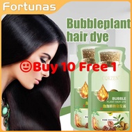 ✨buy10 Free 1✨cqrzen Hair Coloring Bubble Hair Dye Shampoo Non-irritating Plant Extract Natural Fast Hair Dye Shampoo fortunasg