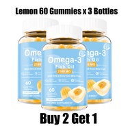 Softher น้ํามันปลา Omega3 Gummy บํารุงสายตา Deep Sea Fish Extract Support หัวใจ สมอง Health for Kids