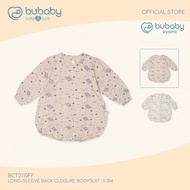 BU Baby บอดี้สูทใยไผ่แขนยาว ลายฟาร์ม (1-12M) Long Sleeves BackSnap Bodysuit BCT2110FF