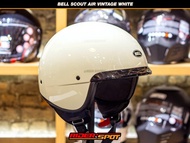 New Helm BELL SCOUT AIR Vintage White Half Face Helmet Original USA