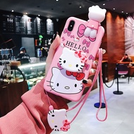 For Samsung Galaxy J8 J7 J6 J5 J4 J3 J2 J1 A9 A8 A7 A6 A5 ON8 ON7 2019 2018 2017 2016 2015 Prime Core Pro Plus Pink Cute Cartoon Hello Kitty Case Soft Silicone Phone Casing