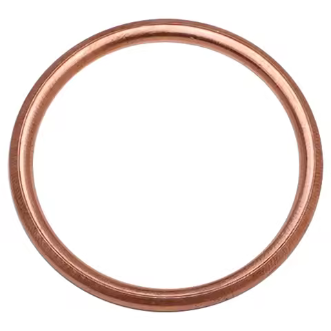 35.5*43.8*2.6 Motorcycle Exhaust Pipe Gasket For Ninja ZX-6R - ZX600 95-97 Vulcan 900 Classic - VN90