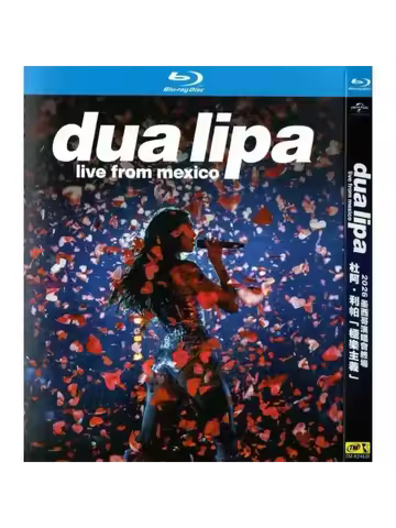 Dua Lipa: Live From Mexico (2026) Blu-ray Disc DVD