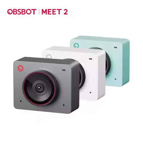 OBSBOT Meet SE AI-Powered 4K Webcam for PC with 1/2 Sensor Autofocus Gesture Control HDR Dual Microp