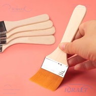 CRAFTMX Oil Paint Brush, Watercolor Paint Drawing Wood Handles Hair Painting Brush,  Multifunctional