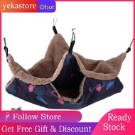 yekastore Hamster Warm Hammock Comfortable Ferret Plush for Chinchilla Hamster(S