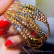 Bracelet Bracelet Gold Spring Bracelet AU750 Bracelet Simple Italian 18k Gold Bracelet Beads Fresh L