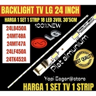 Lg 24inch LED LCD TV BACKLIGHT 24LB450A-24MT48A-24LF450A-24MT47A-24TK452A LG 24inch TV BACKLIGHT