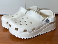 《代購中》酷走 白色 Crocs Classic Hiker Clog 卡駱馳 洞洞鞋 男 女 中性 厚底 鬆糕 增高Unisex 沙灘鞋 涼鞋 拖鞋 全新