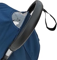 Baby Stroller Handle PU Leather Cover, Pram Handle Protective Cover, Stroller Accessories Compatible