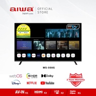 AIWA 50″ | 508G | 4K Ultra HD | WebOS Smart TV | Frameless TV | WS-508G