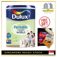 Big Sales!! Dulux Pentalite Interior Smooth Matt Finish ICI PAINT Anti Mould Paint Low Odour