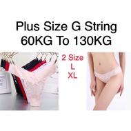 💕Plus size Panties G String💕Seluar dalam G string 大码丁字裤Largesize G String Can fit up 130kg P038