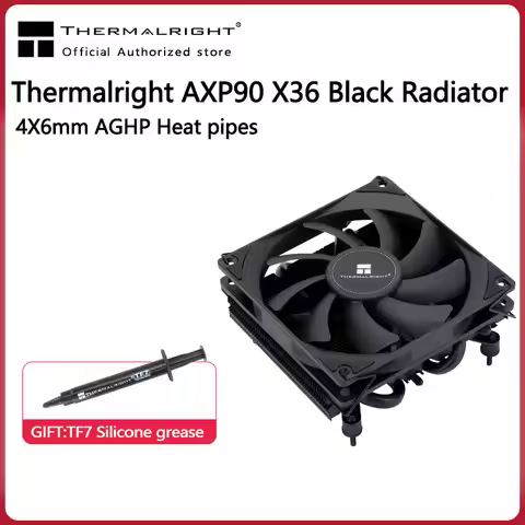 Thermalright AXP90-X36 36mm Heat Pipe Full Reflow Soldering Process Pressure Radiator 4X6mm AGHP All