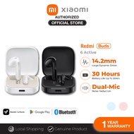 Redmi Buds 6 Active Dual-mic noise reduction/30 hours battery life/Bluetooth® 5.4