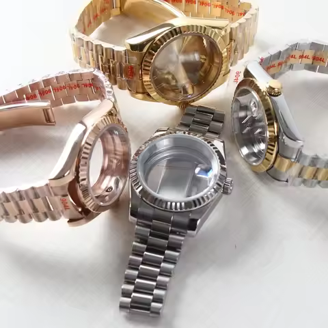 NH35 Watch Case 36mm/39mm 316L Stainless Steel For Seiko Datejust NH35 NH36 Movement 28.5mm Dial For