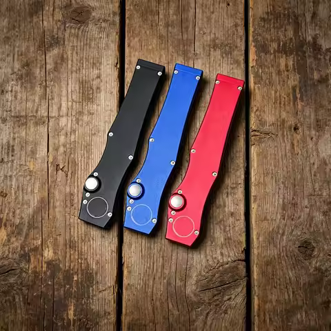 Micro EDC tech 150-10 HALO V Folding D2 steel CNC Aluminum alloy camping outdoor survival hunting Kn
