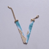 [Pigppi] Beach Waves Loom Bracelet | Handmade Bracelet