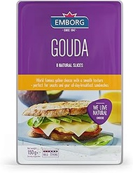 Emborg Gouda Natural Sliced Cheese