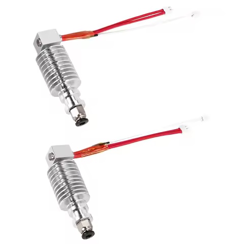 A35Q-2Pcs Durable V5 J Head Hotend Extruder Hot 0.4Mm 3D Printer Parts For Anycubic I3 Mega 3D Print
