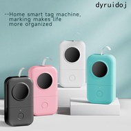 DYRUIDOJ D30 Label Maker, Bluetooth Rechargeable Thermal Label Printer, Simple Reusable Without Ink 