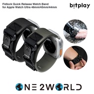 Bitplay Fidlock Quick Release Watch Band Waterproof FKM Rubber Strap for Apple Watch Ultra 46mm/45mm