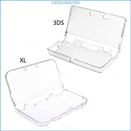VIVI Protective Case for New 3DS XL LL New 3DS Clear Cover Housing Full Coverage Case Dustproof Cover