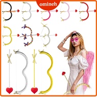 Valentine Day for Couples Love Symbol Cupid Arrow Valentine's Day Heart Shape Bow Prop for Photograp