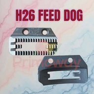 Feed dog H26 for sewing machine
