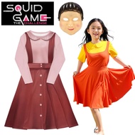 Women & Kids Squid Game Costume - Perfect for Halloween Parties