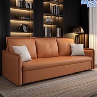 多功能科技布推拉儲物沙發床小戶型簡約雙人摺疊坐臥兩用客廳