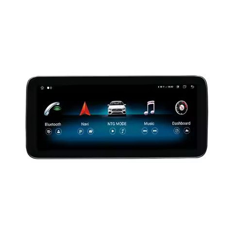 12.3" Car Radio For Mercedes Benz W204 S204 C Class NTG4.0 CarPlay Android Auto Multimedia Player He