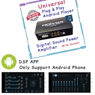 (Power Up 30%) Offer 31 EQ Plug & Play Android Player -ZB 4 channel (DSP) CAR Power Amplifier (15 Ba