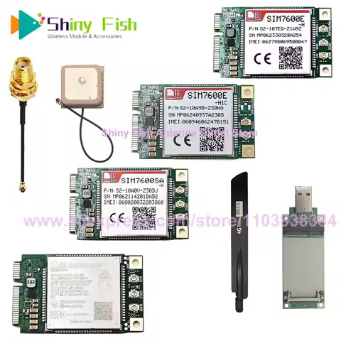 SIMCom 4G LTE CAT4 Module MINI PCIe SIM7600G-H SIM7600E-H SIM7600SA-H SIM7600JC-H SIM7600E-H1C SIM76