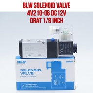 BLW Solenoid Valve 4V210-06 4V210 - 06 DC 12V Thread 1/8" 1/8 inch DC12V DC12 Direct Valve For Pneum