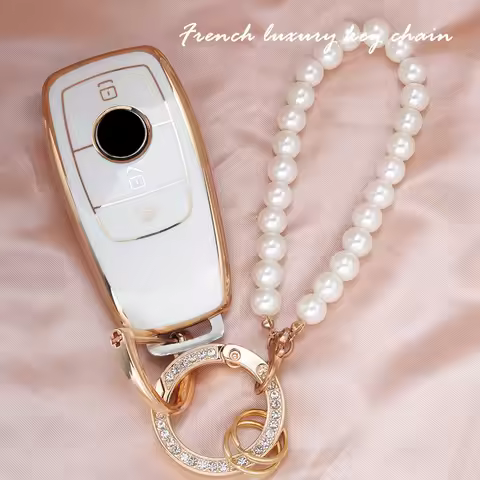 Car Key Case Cover for Mercedes Benz A E C CLA CLS G S SL GLB GLC GLA GLS GLE Class W204 W212 SLK SL