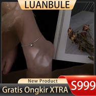 LUANBULE Silver Anklet S999 For Women