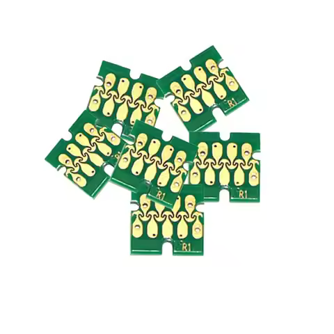 K/C/M/Y/W/W T7251 T7252 T7253 T7254 T725A1 T725A Compatible Cartridge Chip For Epson Surecolor SC F2