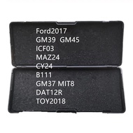 Alat Tukang Kunci Alat LiShi 2 dalam 1 Asli Ford2017 GM39 GM45 ICF03 MAZ24 MAZD2014 CY24 B111 GM37 M