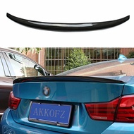 For BMW F36 Spoiler Carbon Fiber 4 Series 4 Door Gran Coupe F36 P style Spoiler 2014- UP 420i 420d 4