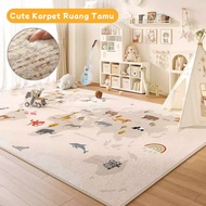 Kids Room Carpet Karpet Ruang Tamu Floor Mat Karpet Bilik Tidur Rug Carpet Aesthetic Home Decor Bedr