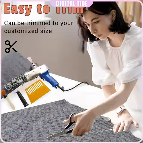 1.8x1/2/3/4M Non-Slip Tufting Backing Fabric - 2mm Heavy Duty Grippy Pad for Rug Making, Punch Needl