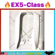 EX5-C EX5-CLASS FRONT COVER (R/L) EX5 CLASS 1 CLASS1 LEG SHIELD KEPAK KEPOK PUTIH EX5 CLASS SAYAP BU