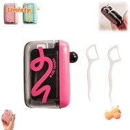 UMISTY Floss Dispenser, without Floss Automatic Ejectable  Floss Box, Oral Care Floss Organiser