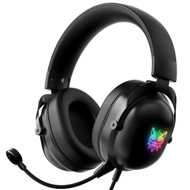 全城熱賣 - ONIKUMA X11頭戴式遊戲耳機電腦聽聲辨位PS5相容電競耳機（RGB黑灰色）