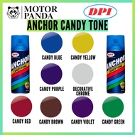 ANCHOR CANDY TONE CANDYTONE CAN SPRAY PAINT CAT SPRAY TIN CANDY RED YELLOW GREEN BLUE BROWN VIOLET P