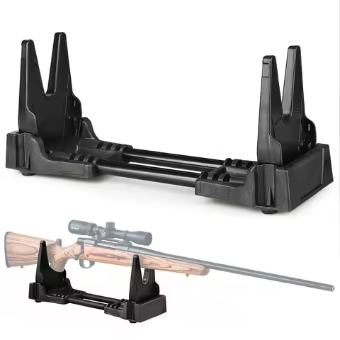 Bench Rest Wall Airguns Stand Gunstock Rifle Stand Scope Mount Rack Hunting Airsoft Display Cradle H