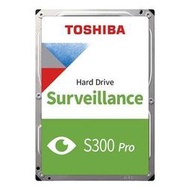 TOSHIBA 東芝 S300 PRO 3.5吋 10TB 256M 7200R 監控硬碟 HDWT31AUZSVA