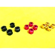 Litepro alloy crank chainring bolts