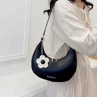 HARUKA moon Flower bag - moon bag - Women's Shoulder bag - premium Shoulder bag 2025